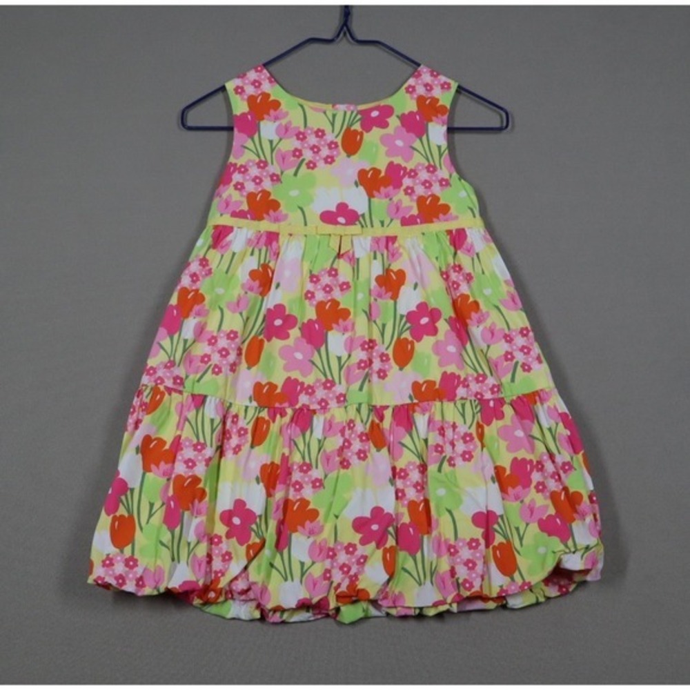 Gymboree Little Girls Vintage Multicolor Floral Dress‎ - Size 3T